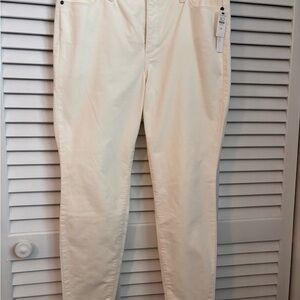 Talbots Cream Women Jeggings